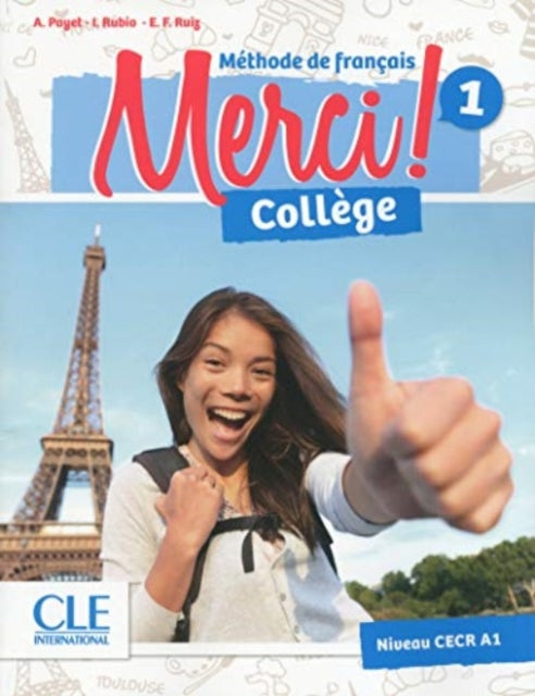 Book cover of: Merci! college 1 - A1 - Livre de l'eleve + Cahier d'activites + DVD