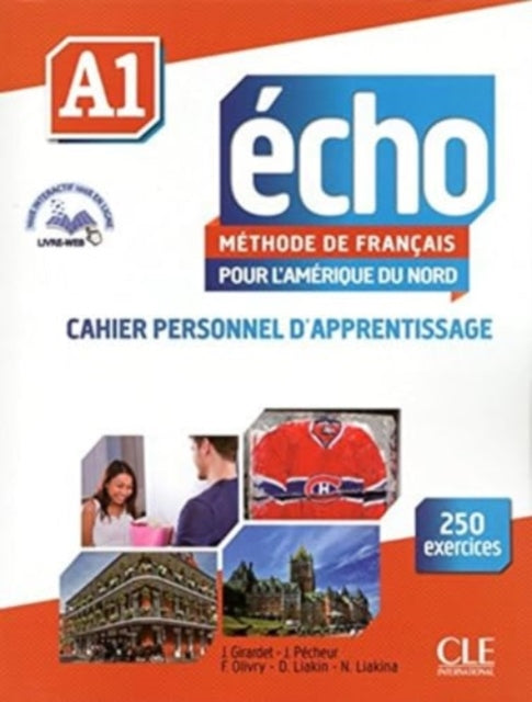 Book cover of: Echo pour l'Amerique du Nord: Cahier d'activites A1 + CD. By: Collectif