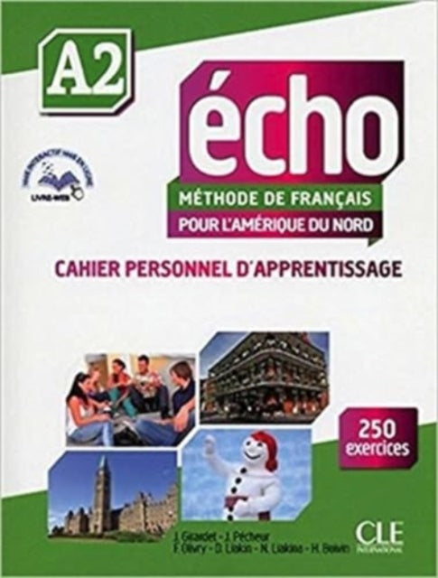 Book cover of: echo: cahier personnel D'apprentissage - A2. By: Jacky Girardet