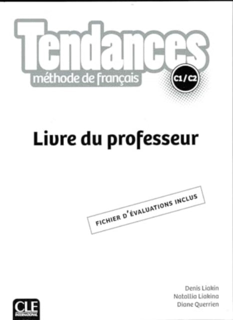 Book cover of: Tendances: Livre du professeur
