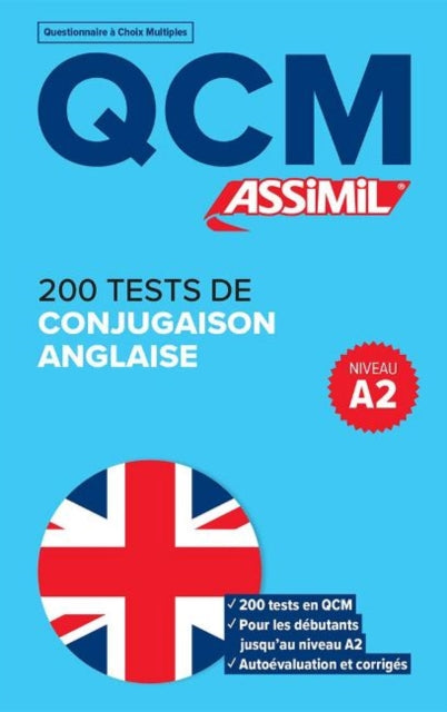 Book cover of: QCM 200 TESTS DE CONJUGAISON ANGLAISE. By: Valérie Hanol