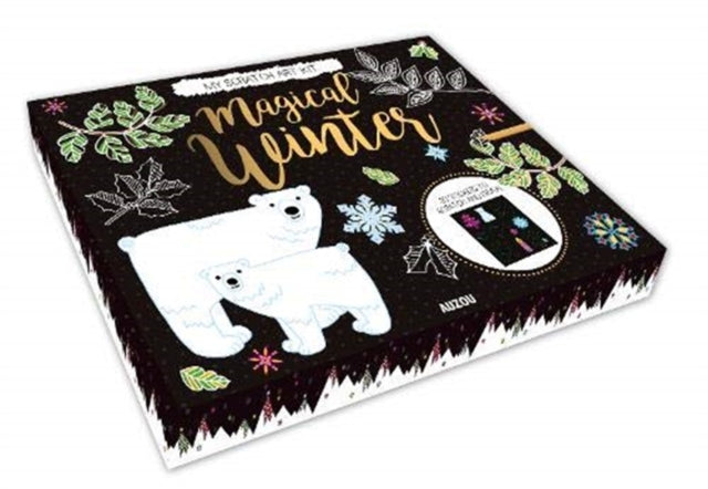 Book cover of: Magical Winter (Scratch Art Kit)