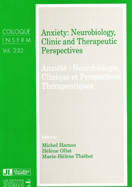 Book cover of: Anxiety