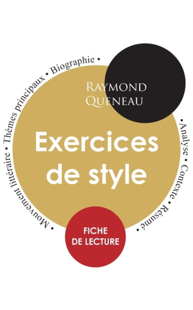 Book cover of: Fiche de lecture Exercices de style (Etude integrale)