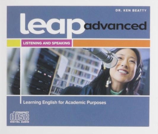 Book cover of: LEAP Advanced Listening/Speaking Classroom Audio. By: Ken Beatty