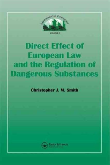 Book cover of: Direct Effect Of European Law