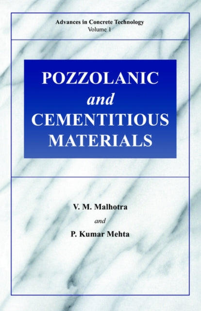 Book cover of: Pozzolanic and Cementitious Materials