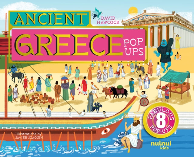 Book cover of: Ancient Greece Pop-Ups. By: HAWCOCK, DAVID