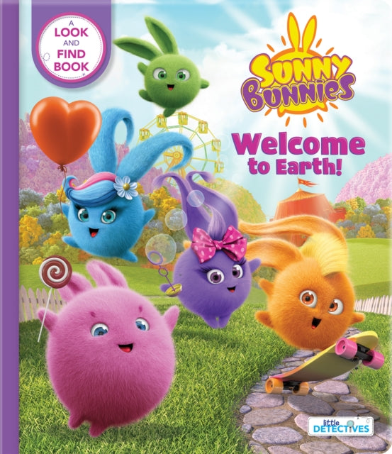 Book cover of: Sunny Bunnies: Welcome to Earth (Little Detectives). By: Digital Light Studio LLC
