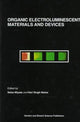 Book cover of: Organic Electroluminescent Materials and Devices