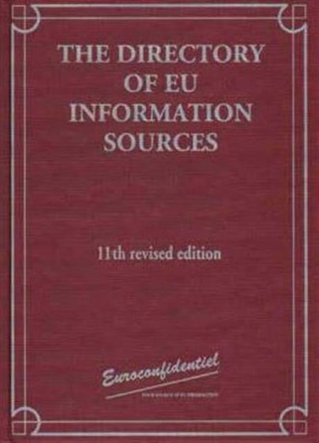 Book cover of: Directory of EU Information Sources E11