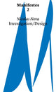 Book cover of: Investigation/Design