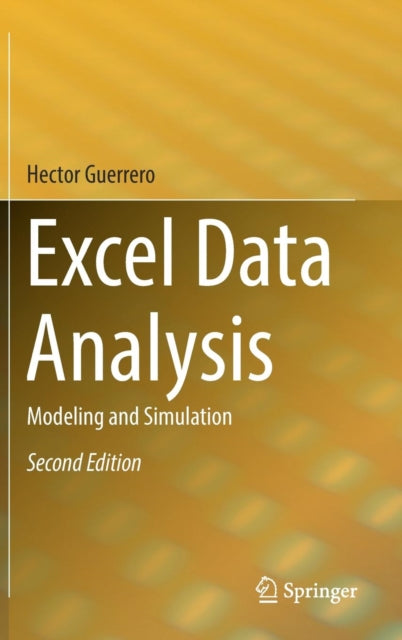 Book cover of: Excel Data Analysis. By: Hector Guerrero