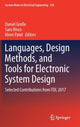 Book cover of: Languages, Design Methods, and Tools for Electronic System Design. By: Daniel Große