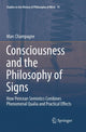 Book cover of: Consciousness and the Philosophy of Signs. By: Marc Champagne