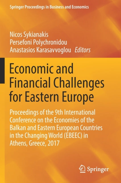 Book cover of: Economic and Financial Challenges for Eastern Europe. By: Nicos Sykianakis