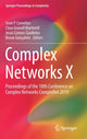 Book cover of: Complex Networks X. By: Sean P. Cornelius