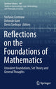 Book cover of: Reflections on the Foundations of Mathematics. By: Stefania Centrone