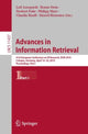 Book cover of: Advances in Information Retrieval. By: Leif Azzopardi