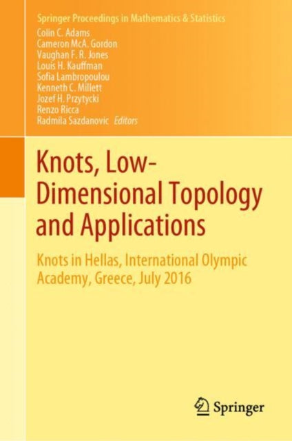 Book cover of: Knots, Low-Dimensional Topology and Applications. By: Colin C. Adams