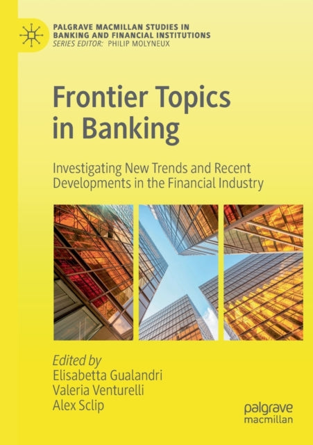 Book cover of: Frontier Topics in Banking. By: Elisabetta Gualandri