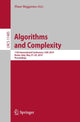 Book cover of: Algorithms and Complexity. By: Pinar Heggernes