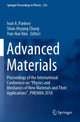 Book cover of: Advanced Materials. By: Ivan A. Parinov