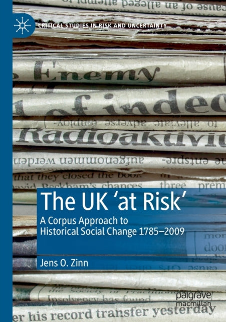 Book cover of: UK ‘at Risk’. By: Jens O. Zinn