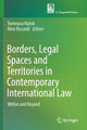 Book cover of: Borders, Legal Spaces and Territories in Contemporary International Law. By: Tommaso Natoli