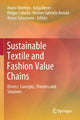 Book cover of: Sustainable Textile and Fashion Value Chains. By: André Matthes
