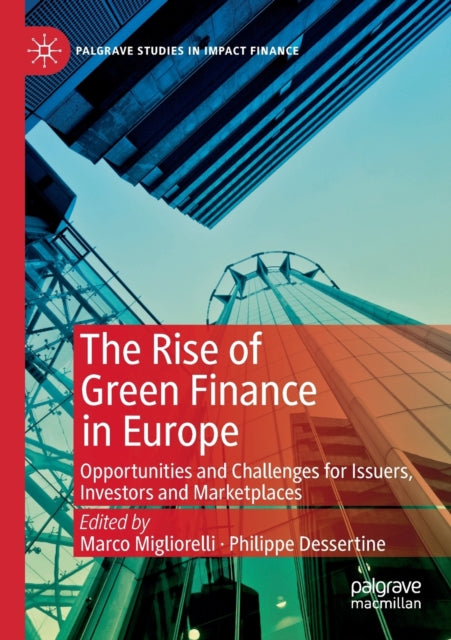 Book cover of: Rise of Green Finance in Europe. By: Marco Migliorelli