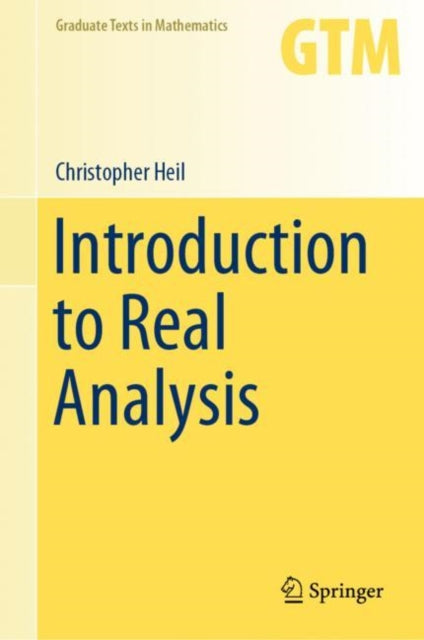 Book cover of: Introduction to Real Analysis. By: Christopher Heil