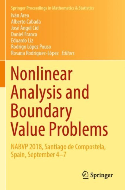 Book cover of: Nonlinear Analysis and Boundary Value Problems. By: Iván Area