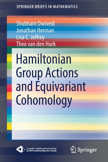 Book cover of: Hamiltonian Group Actions and Equivariant Cohomology. By: Shubham Dwivedi