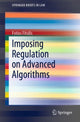 Book cover of: Imposing Regulation on Advanced Algorithms. By: Fotios Fitsilis