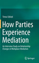 Book cover of: How Parties Experience Mediation. By: Timea Tallodi