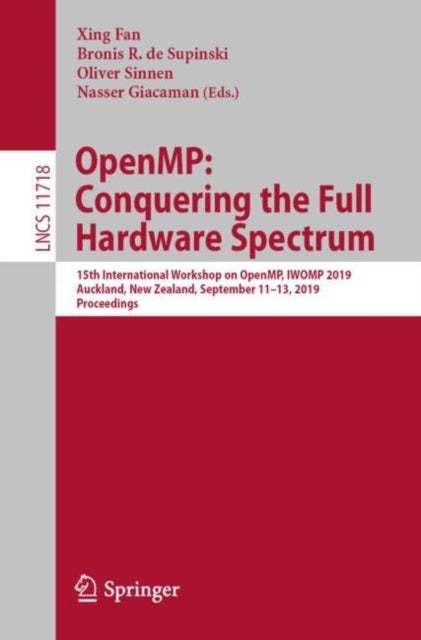 Book cover of: OpenMP: Conquering the Full Hardware Spectrum. By: Xing Fan