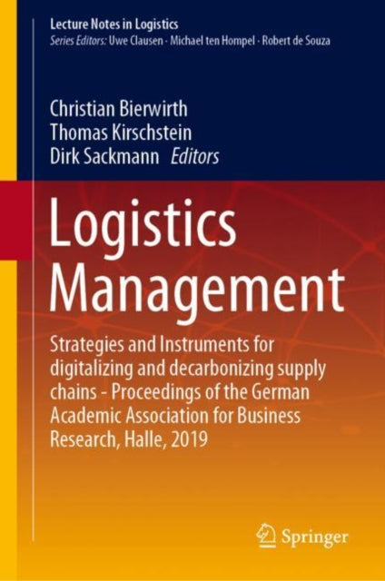 Book cover of: Logistics Management. By: Christian Bierwirth