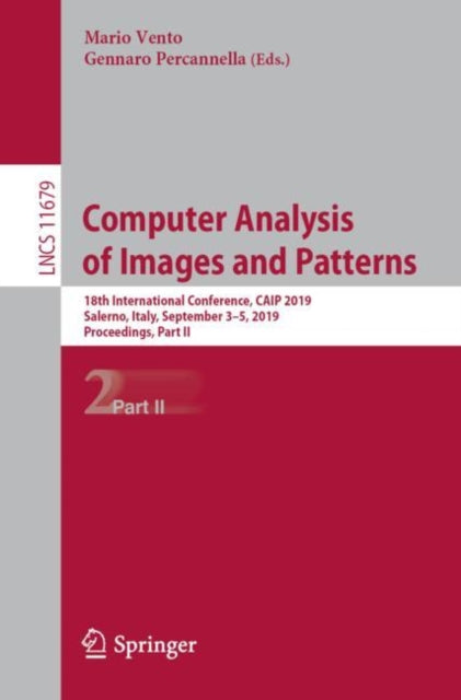 Book cover of: Computer Analysis of Images and Patterns. By: Mario Vento