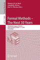 Book cover of: Formal Methods – The Next 30 Years. By: Maurice H. ter Beek