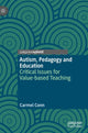 Book cover of: Autism, Pedagogy and Education. By: Carmel Conn