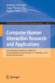 Book cover of: Computer-Human Interaction Research and Applications. By: Andreas Holzinger