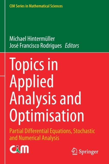 Book cover of: Topics in Applied Analysis and Optimisation. By: Michael Hintermüller
