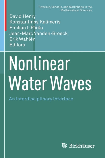Book cover of: Nonlinear Water Waves. By: David Henry