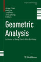 Book cover of: Geometric Analysis. By: Jingyi Chen