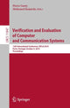 Book cover of: Verification and Evaluation of Computer and Communication Systems. By: Pierre Ganty