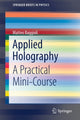 Book cover of: Applied Holography. By: Matteo Baggioli