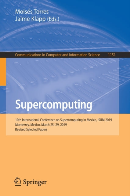 Book cover of: Supercomputing. By: Moisés Torres