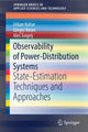 Book cover of: Observability of Power-Distribution Systems. By: Urban Kuhar