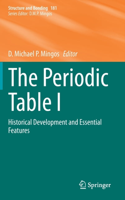 Book cover of: Periodic Table I. By: D. Michael P. Mingos